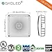 New Upgraded GKOLED 45W LED Canopy Light,UL-Listed and DLC-Qualified,5000K Daylight White, 5300Lumen, 120-277VAC,175-200W MH/HPS/HID Replacement, IP65 Waterproof and Outdoor Rated, 5 Years Warranty