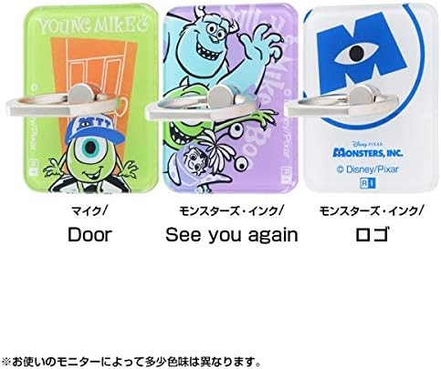 Amazon Ingrem スマホリングアクリルモンスターズインクロゴ Ij Dabkr Mi003 モンスターズ インク ロゴ ホールドリング 通販