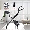 Uten F-Bike Exercise Bike, Fitness Bicycle,Sporting Equipment,Foldable Indoor Trainer for Home Use，Different Resistance…