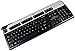 HP KU-0316 DOM Silver Black USB Keyboard 434821-003