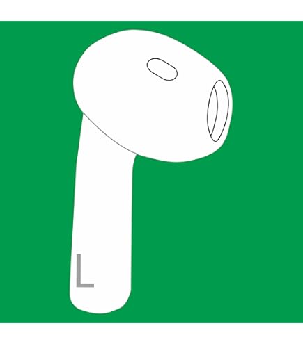 Fone de ouvido esquerdo único A2564, substituição OEM para AirPods