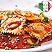 MASTER FENG Ravioli Stamp Maker Cutter with Roller Wheel Set, Mold with Wooden Handle and Fluted Edge, Pasta Press Kitchen Attachment (MF-1400)