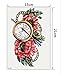 DaLin Extra Large Full Arm Temporary Tattoos and Half Arm Tattoo Sleeves Fake Tattoos for Women Men, 18 Sheets (Collection 2)