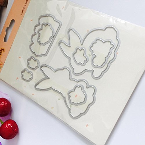 TOPUNDER Metal Cutting Dies Stamp Stencils DIY Scrapbooking Photo Album Decor Embossing