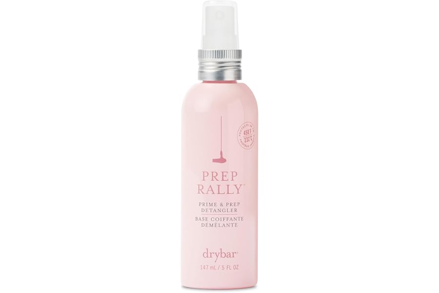 Drybar Prep Rally Prime & Prep Detangler | Nourishes Hair, Detangles with Ease, Leaves Hair Soft & Manageable, Protects Hair, Cruelty Free