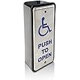 Olideauto Handicapped Push Button for Automatic Door Opener,Single ...