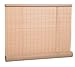 Radiance 0321256 Vinyl PVC Roll Up Blind, Woodgrain, 60 Inch Wide x 72 Inch Long