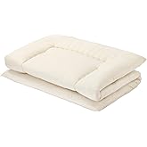 MORIRIN Japanese Futon Floor Mattress, Firm-Core, Made in Japan, Twin | Shikibuton