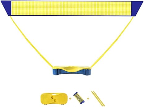 Juego de red de tenis de bádminton portátil, juegos de voleibol para