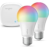 Sengled Smart Light Bulb Starter Kit, Smart Bulbs that Work with Alexa, Google Home, Color Changing Light Bulb, Alexa Light B