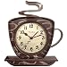 Westclox 32038 Coffee Time 3-D Wall Clock