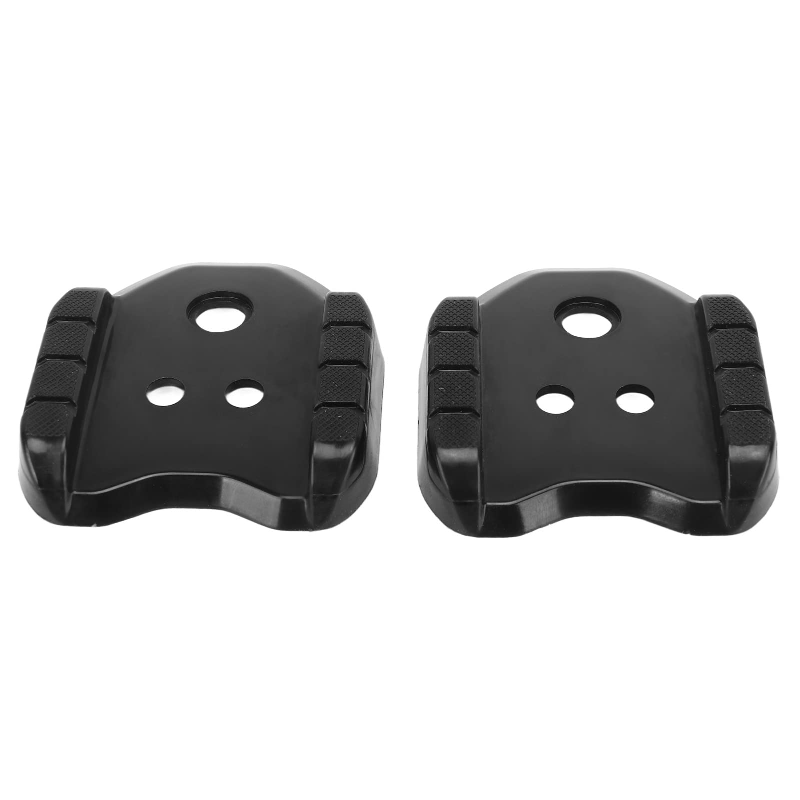 Alomejor Bicycle Pedal Adapters Durable Light Bike Pedal Converter Bike Bicycle Toe Clips Cage for Road Mountain Bike Lock Step