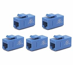 VCE CAT6 Keystone Coupler UL Listed, RJ45 Female to