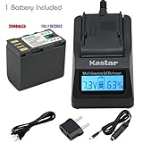 Kastar Fast Charger and Battery (1-Pack) for JVC BN-VF823 BN-VF823U and GY-HM100 GY-HM100U GY-HM150 GY-HM170U GZ-HMZ1 GZ-MG130 GZ-MG131 GZ-MG132 GZ-MG133 GZ-MG134 GZ-MG135 GZ-MG148 GZ-MG150 GZ-MG155