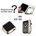 amBand Case for Apple Watch 3 38mm TPU iWatch Bumper Accessories Protector Cover for Apple Watch Series 3/2/1, Nike+, Sport, Edition, Gold