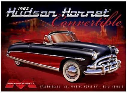 Moebius 1204 Hudson Hornet Convertible 1/25 Model Kit
