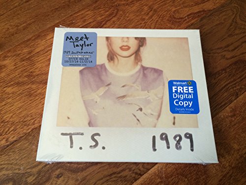 1989 CD+Digital Copy 2014 WALMART EXCLUSIVE (Taylor Swift Best Photos)