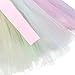FYMNSI Baby Girls 1st Birthday Unicorn Cake Smash Floral Romper + Skirt + Unicorn Headband + Shoes 4PCS Outfits White