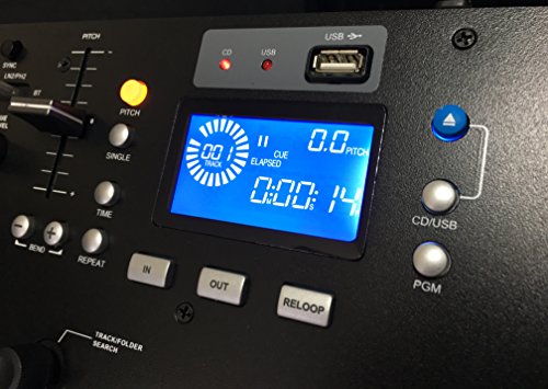 CDMB-5000 Dual Media Player Mixer Combo - CD - USB - MP3 - Bluetooth - Adkins Pro Audio