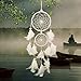 Dream Catcher Decor, Marsway 2017 Creative India Style Dreamcatcher With Feather Wall Hanging Hanging Ornament Craft Gift White