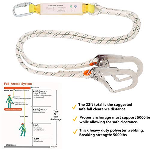 Full Body Safety Harness Tool Fall Protection CSA Z259.10-2018, ANSI/ASSE Z359.11-2021 and OSHA Compliant