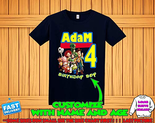 custom toy story birthday shirts