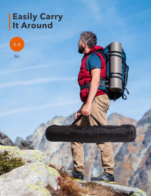 HYZ 100 inch Freestanding Projection Screen, Portable Front & Rear