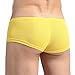 Sozixi Men's Sexy Underwear Boxer Briefs With Sheath Yellow US S / Tag M