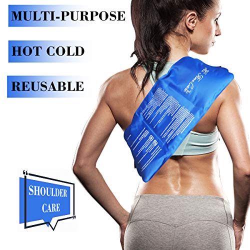 Pain Relief Flexible Ice Pack for Injuries Hot & Cold Therapy Reusable