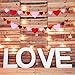 Felt Heart Garland for Valentines Day Decor No DIY for Valentine Decorations Heart Banner Garland Wedding Party Classroom Decoration