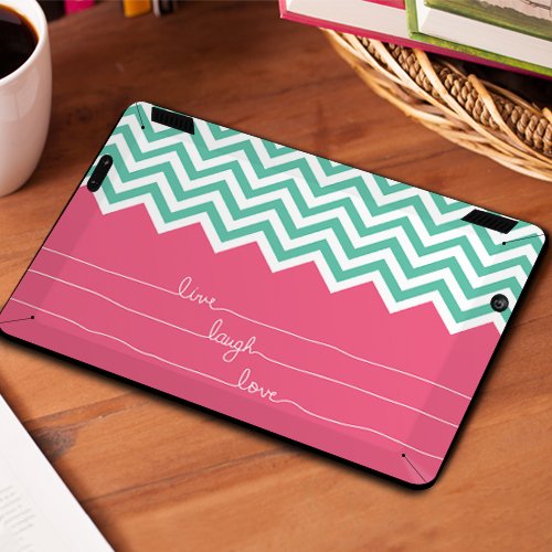 Kindle Fire HDX 7" Decal/Skin Kit, Live Laugh Love