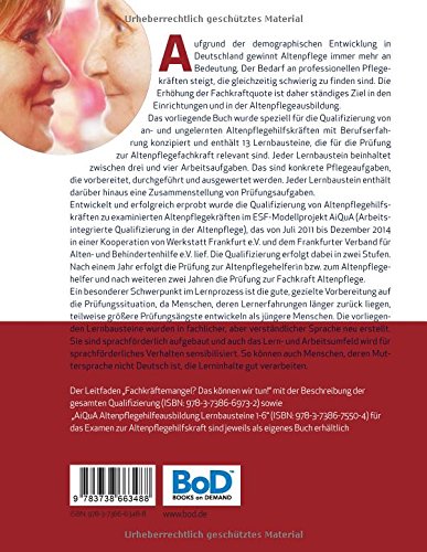 Altenpflege Ausbildung Ap Lernbausteine 1 13 Amazonde - 