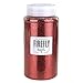 Fine Glitter Arts and Crafts, 1-pound Bulk (Red)