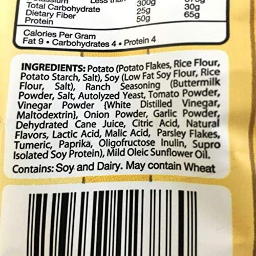 NutriWise - BBQ Crunch Chips | Healthy Delicious Potato Crisps | High Protein, Low Calorie, Low Cholesterol, High Fiber (7 Bags) - Thumbnail 6