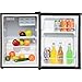 Magic Chef MCBR240S1 Refrigerator, 2.4 cu.ft, Stainless Look, Stainless Steel