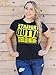Kids Straight Outta Steeler Nation T-Shirt Large Black