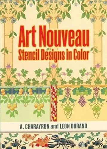 Download Art Nouveau Stencil Designs in Color PDF