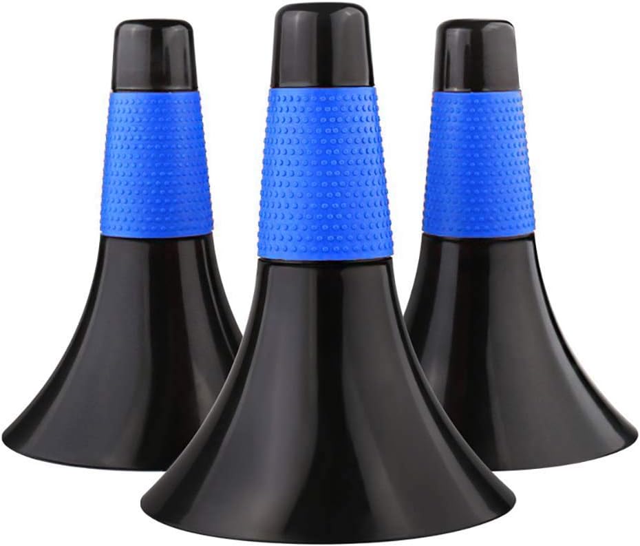 Pack of 3pcs Marker Cones Barrier Sports Fitness Football Basketball Speed Agility Grab Training