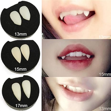 Halloween Teeth Cap Zähne Costume Party Zombie Werewolf Vampire Fangs Ersetzen Zahnersatz Schnelle Temporäre Zahn Selbsthilfe