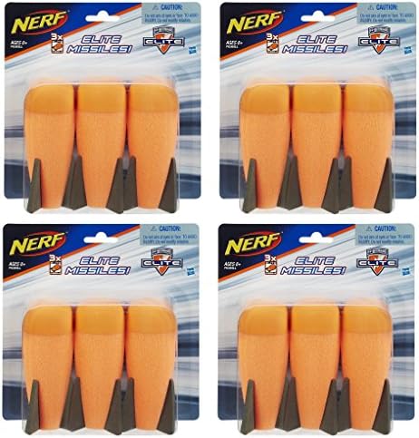 Official Nerf N-Strike Elite Series Mega Missile Refill 12-Pack