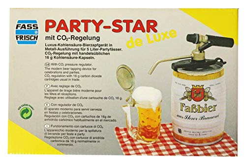 Kohlensure-Bierzapfgert-Party-Star-de-Luxe-fr-5-Liter-Partyfsser