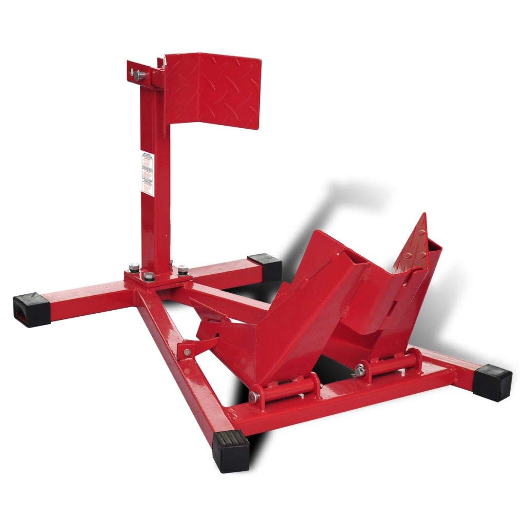 vidaXL Stand Moto pour Roue B/&eacute;quille dAtelier pour Moto /&Eacute;l/&eacute;vateur Levage