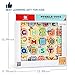 TOP BRIGHT Wooden Alphabet Puzzle, Educational Toys for Tooddlers - ABC Puzzle Board for 2 3 4 Years Old, Preschool Boys & Girls Learning Letter Toys