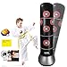 Luxxis Inflatable Punching Bag for Kids, Teens, Boys and Girls, Martial Arts Boxing Punching Dummy, Socker Bopper Toys with Air Pump and Bonus