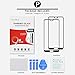 Lanhiem 2-Pack Tempered Glass Screen Protector - Compatible with Huawei P20 Pro, Shatterproof Screen Film [Case-Friendly], HD Full Coverage, Bubble-Free, Anti-Scratch, Edge to Edge Protection