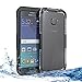 VEGO Galaxy S6 Edge Plus Waterproof Case, Full Body Sealed Waterproof Dirtproof Snowproof Durable Case Cover with Touch Responsive Front Screen Protector for Samsung Galaxy S6 Edge+ (Black)