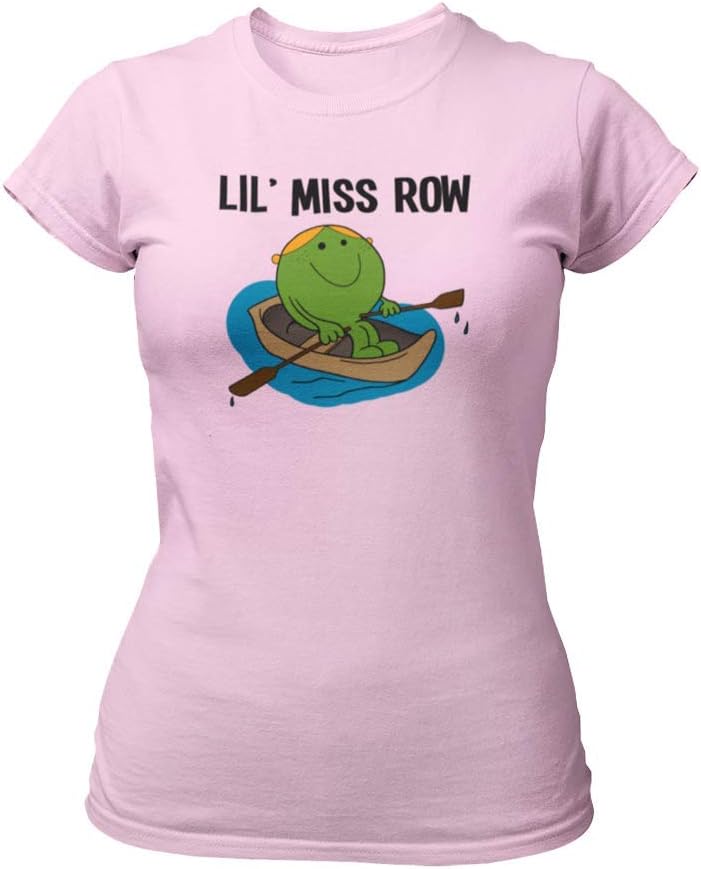 Jonny Cotton - Lil Miss Row - Womens Water Sporting Gift T-Shirt