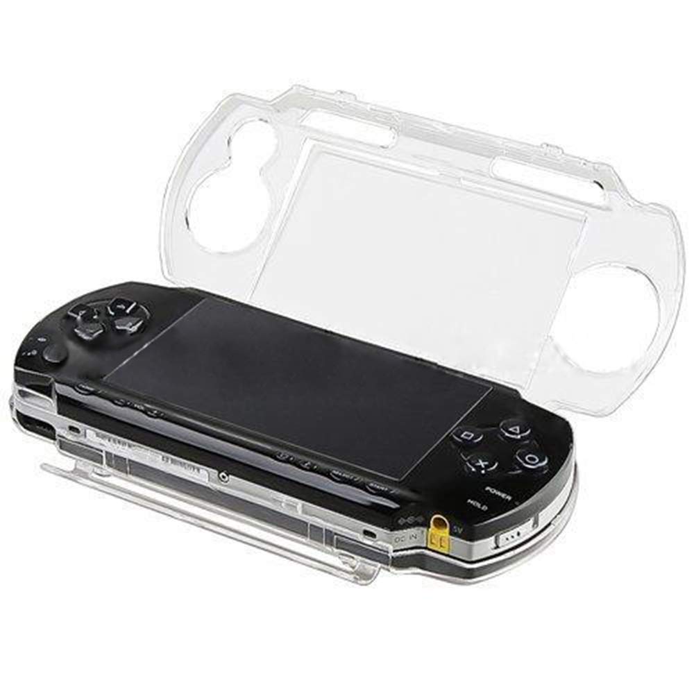 OSTENT Protector Clear Crystal Travel Carry Hard Cover Case Shell Compatible for Sony PSP 1000 Game Console: Video Games