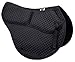 ECP Equine Comfort Products All-Purpose Contoured Correction Saddle Pad with Adjustable Memory Foam Inserts for Custom Support, Non-Slip, Shock Absorbing, 22” Spine, 19.5” Drop