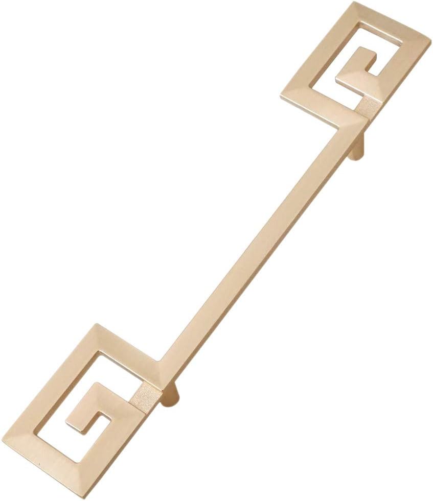 LBFEEL 5.0" Drawer Pull Handle Gold Brass Drawer Dresser Pull Handle Kitchen Cabinet Knob Hardware 128mm